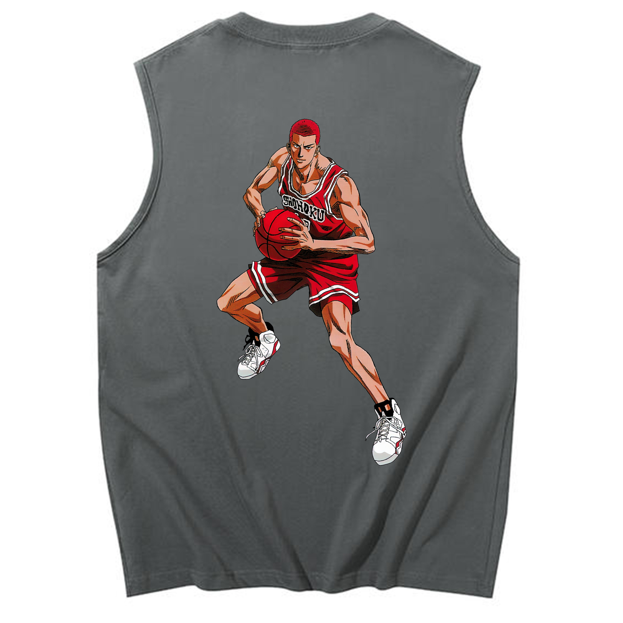 （画像用） SLAM DUNK／スラムダンク コットン100％タンクトップ（背面プリント）